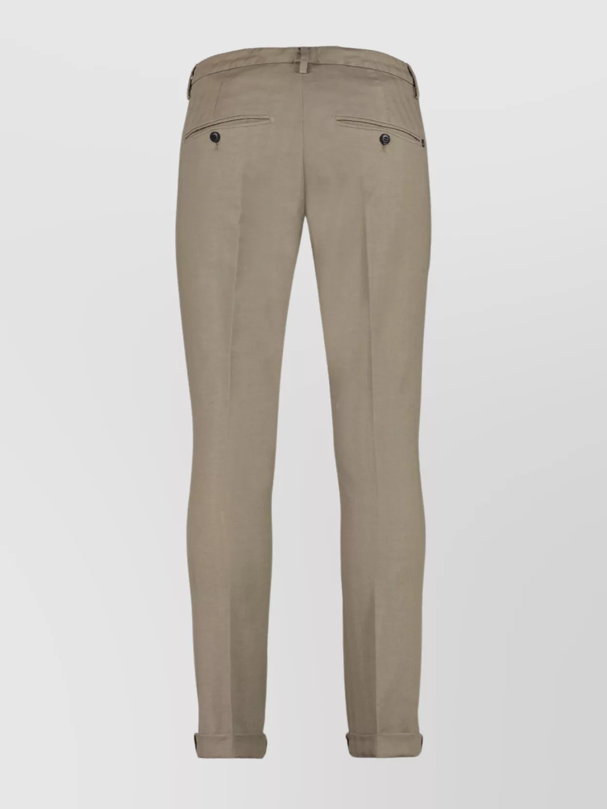 Dondup Chino Trousers Featuring Roll-Up Cuffs