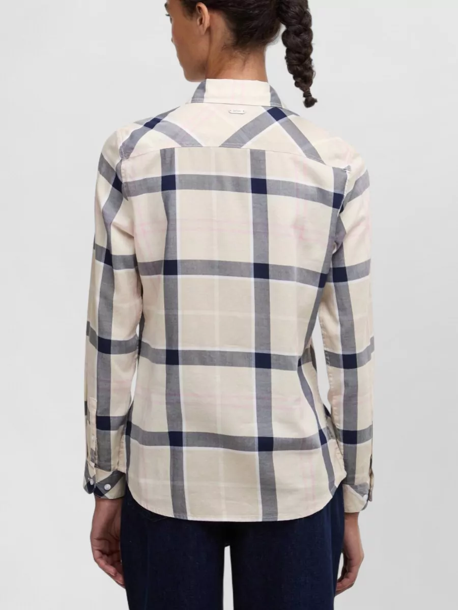 Barbour Long Sleeve Checked Shirt Buttoned Cuffs