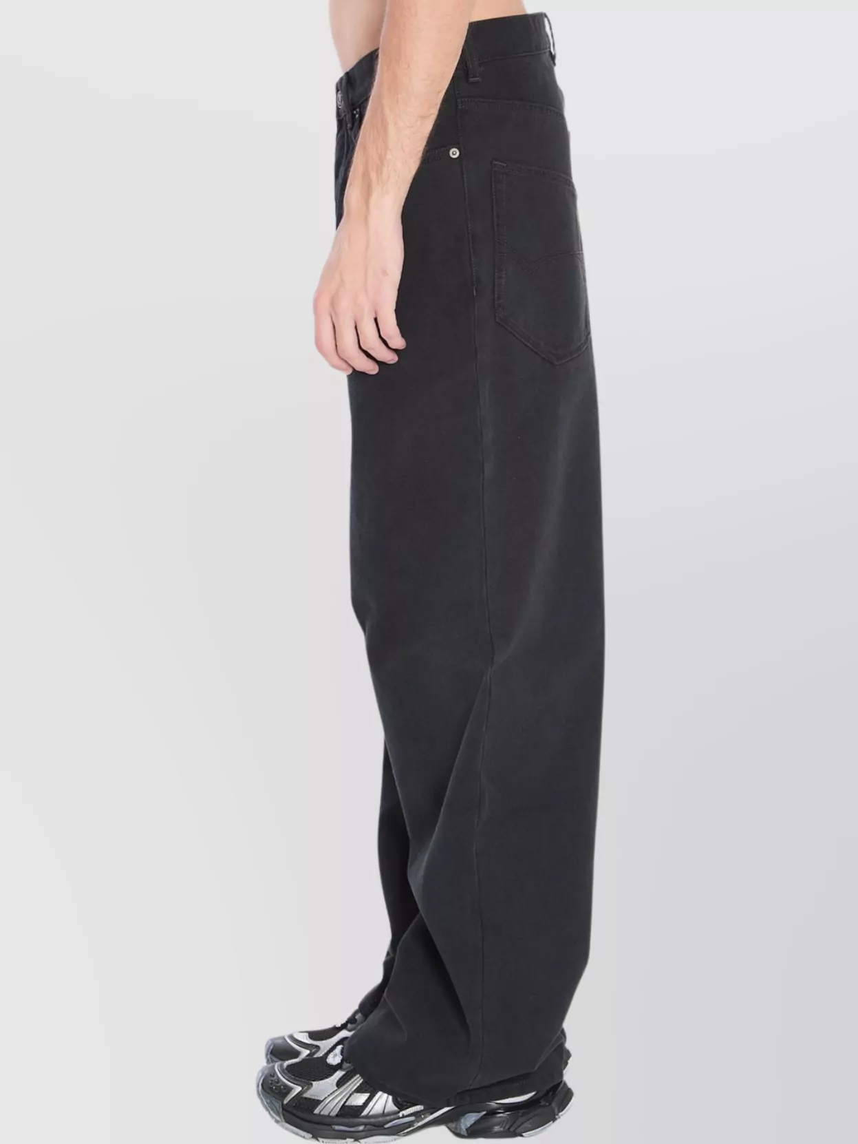 Balenciaga Loose Fit Denim Trousers
