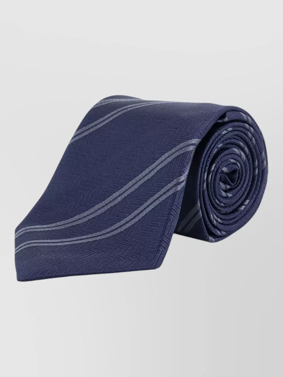 Brunello Cucinelli Silk Regimental-Stripe Tie