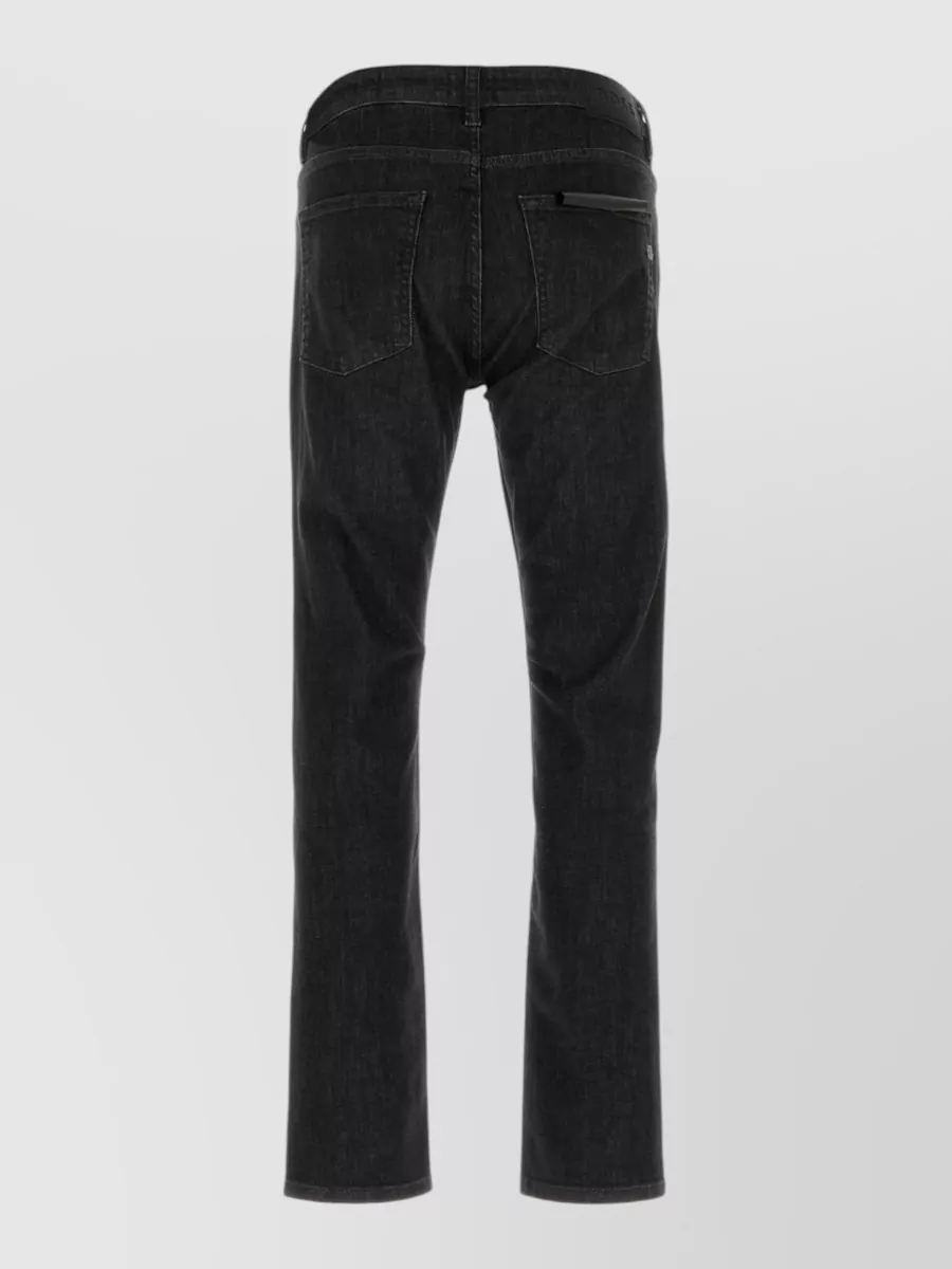 Boss Stretch Denim Straight-Leg Jeans