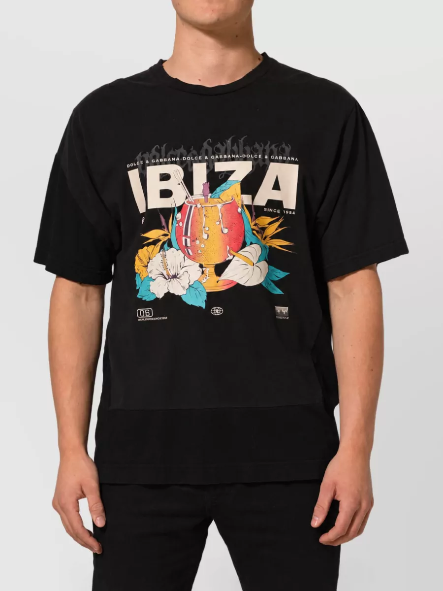 Dolce&Gabbana cotton crew neck t-shirt