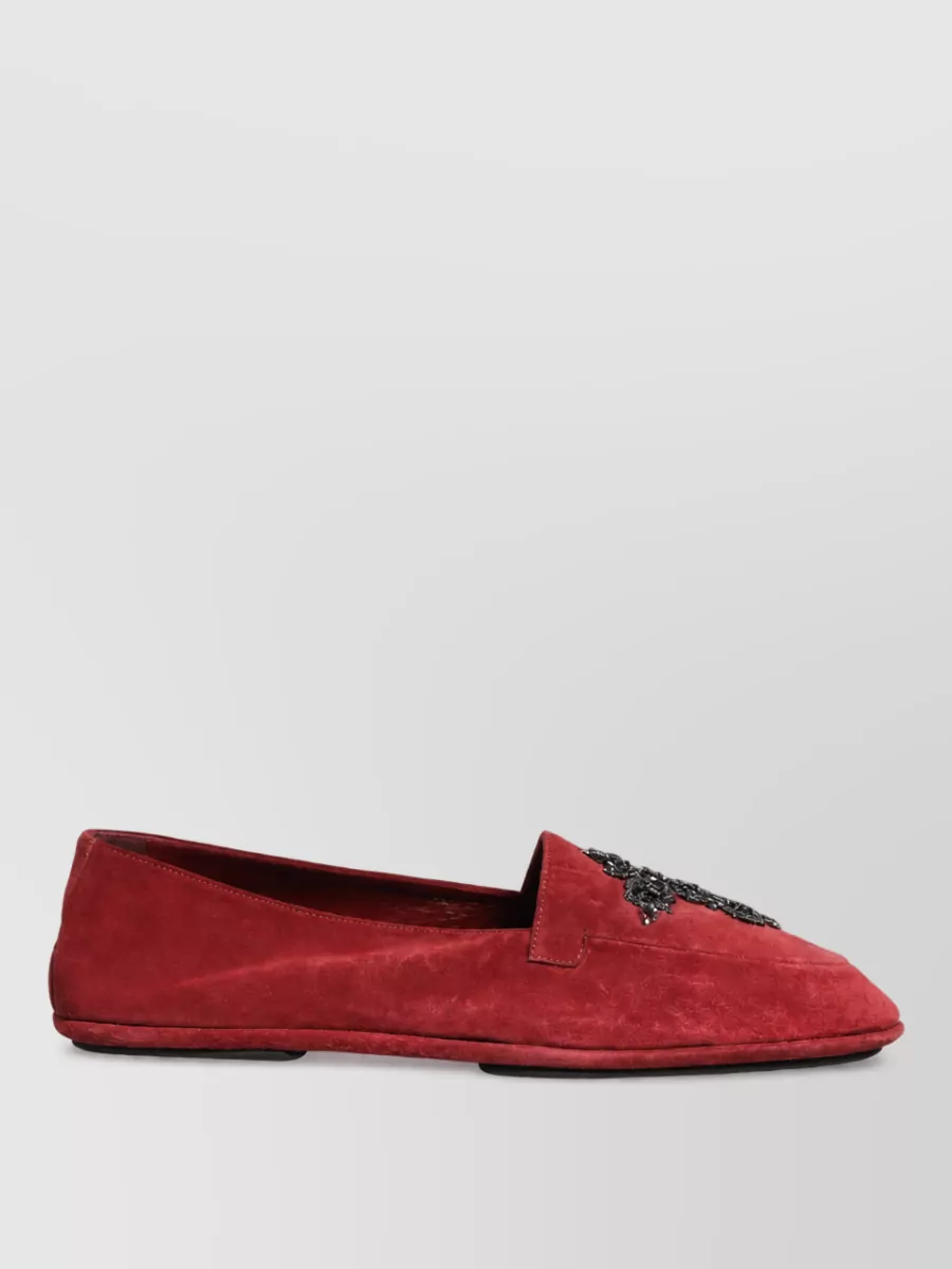 Dolce&Gabbana Leather Slippers