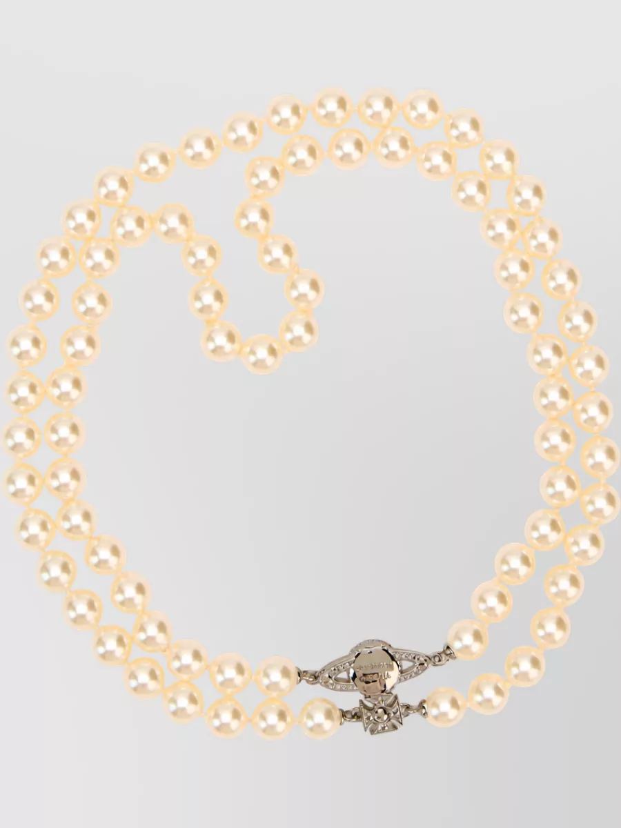 Vivienne Westwood beaded choker necklace