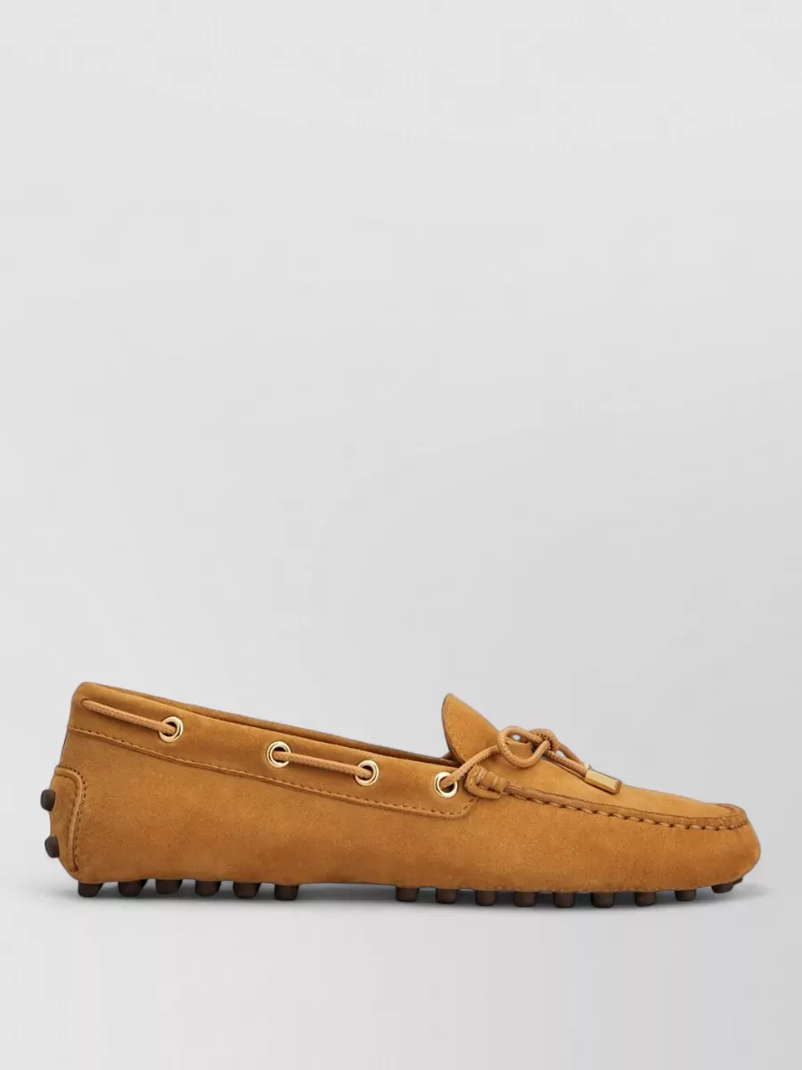 Tod's Suede Leather Loafers