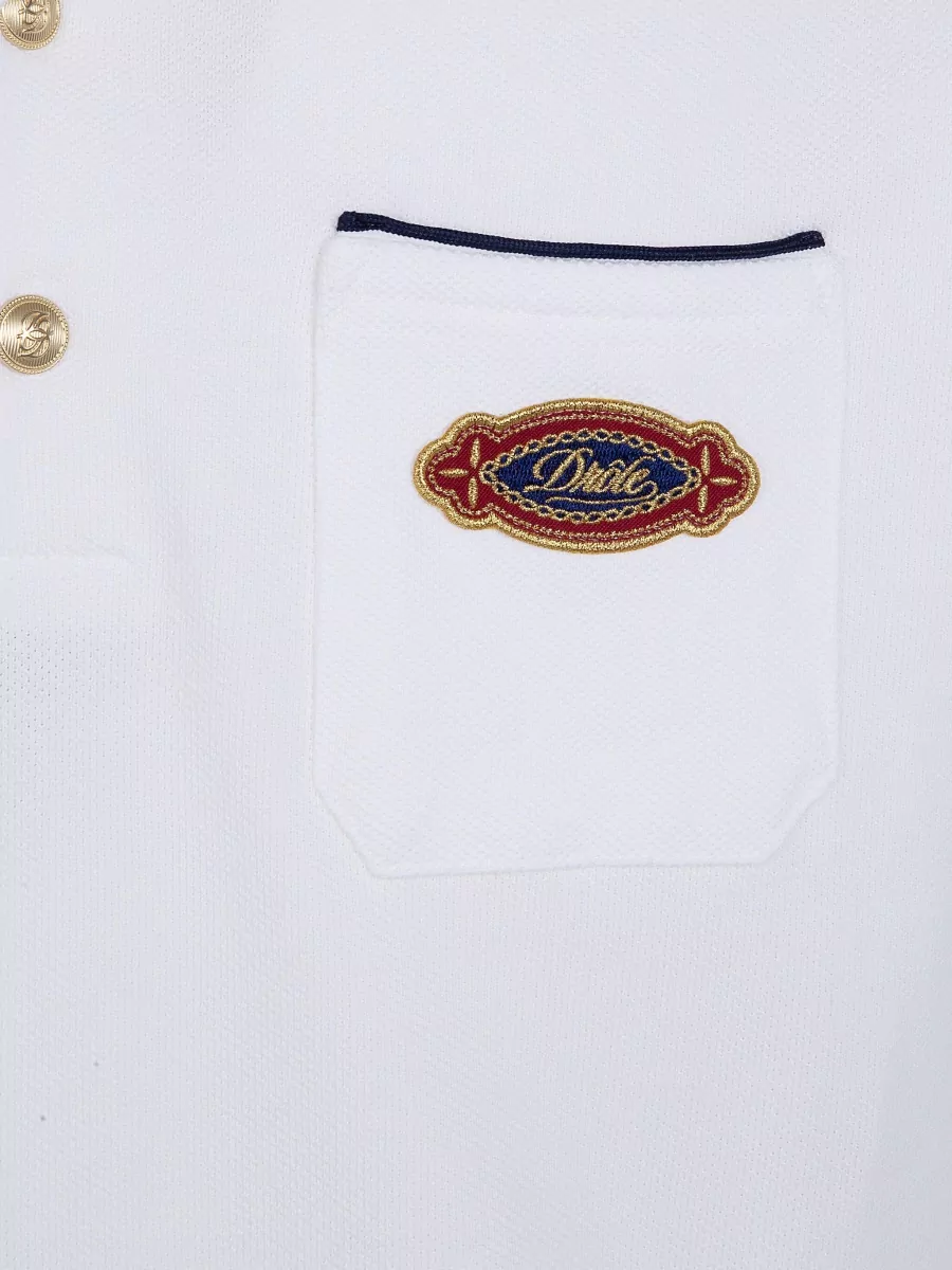 Drôle De Monsieur Cotton Polo Shirt