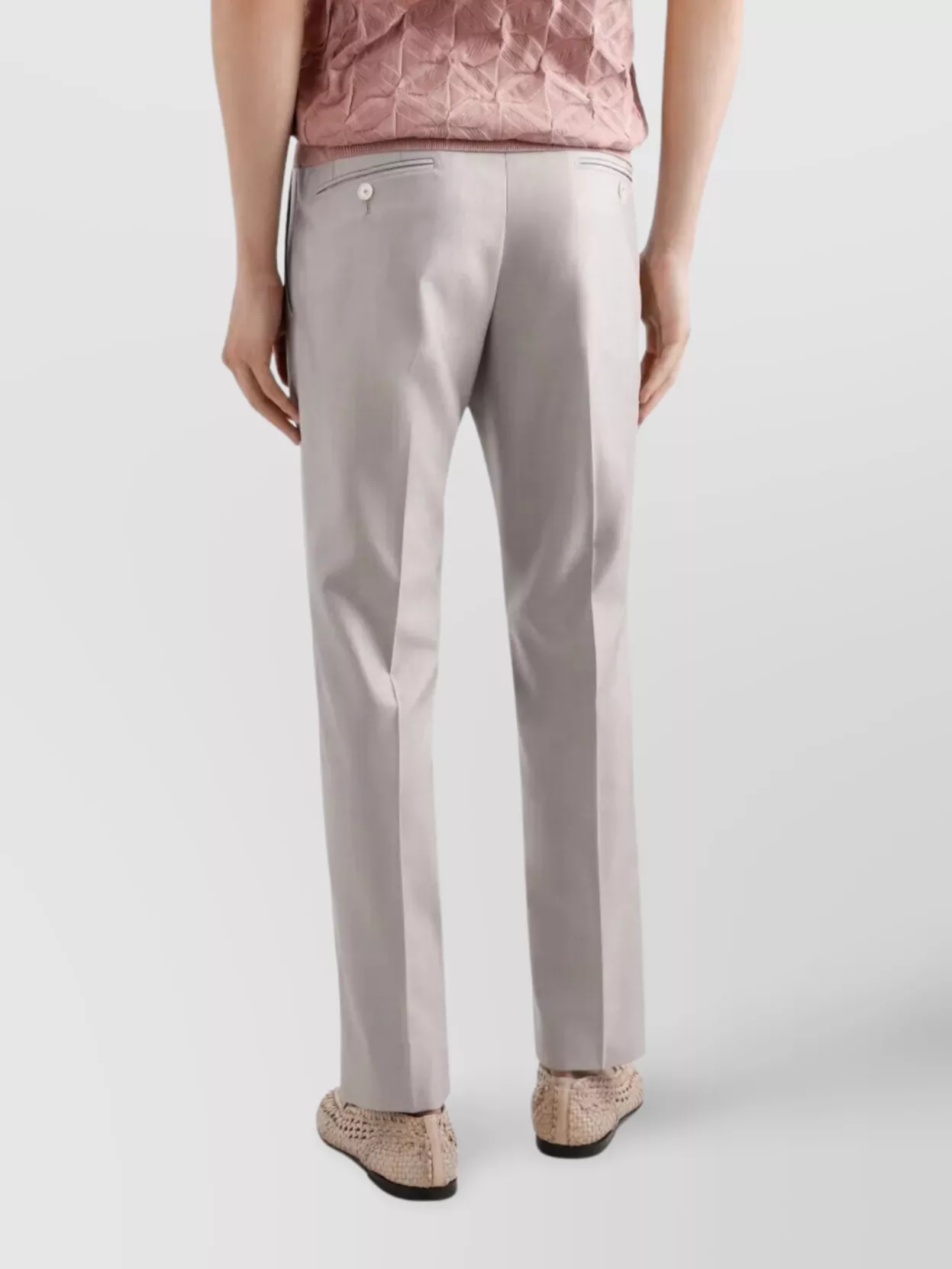 Dolce&Gabbana Wool Silk Double Breasted Suit