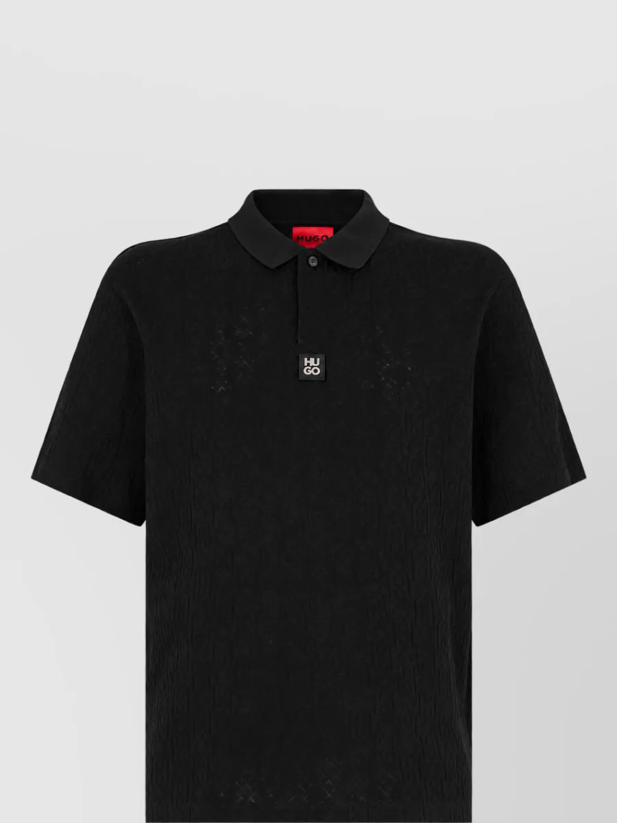 Boss short-sleeve polo shirt