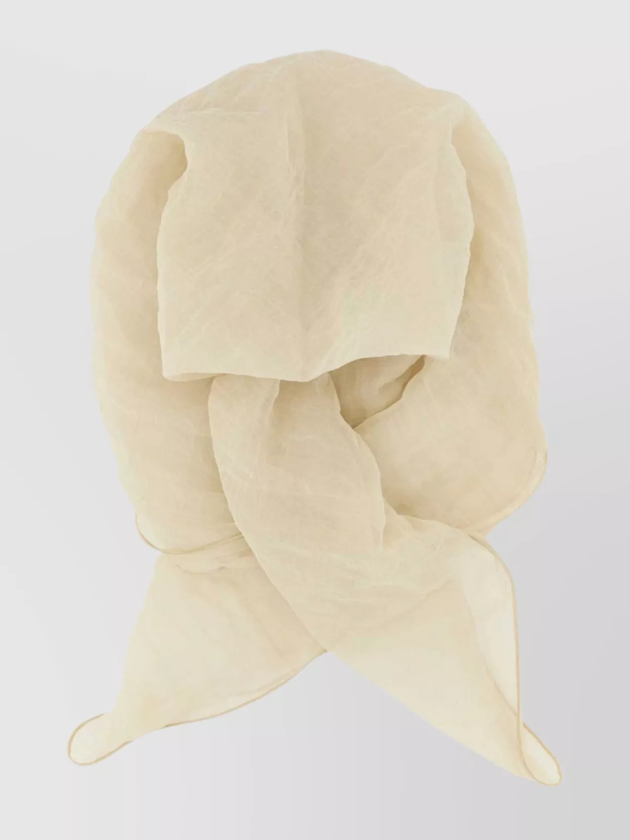 Magda Butrym Soft Cotton Blend Scarf In Neutral