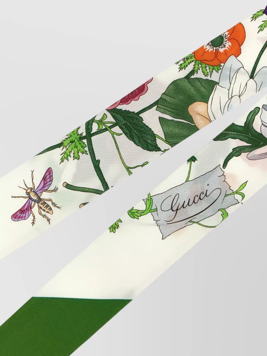 Gucci Silk Printed Scarf