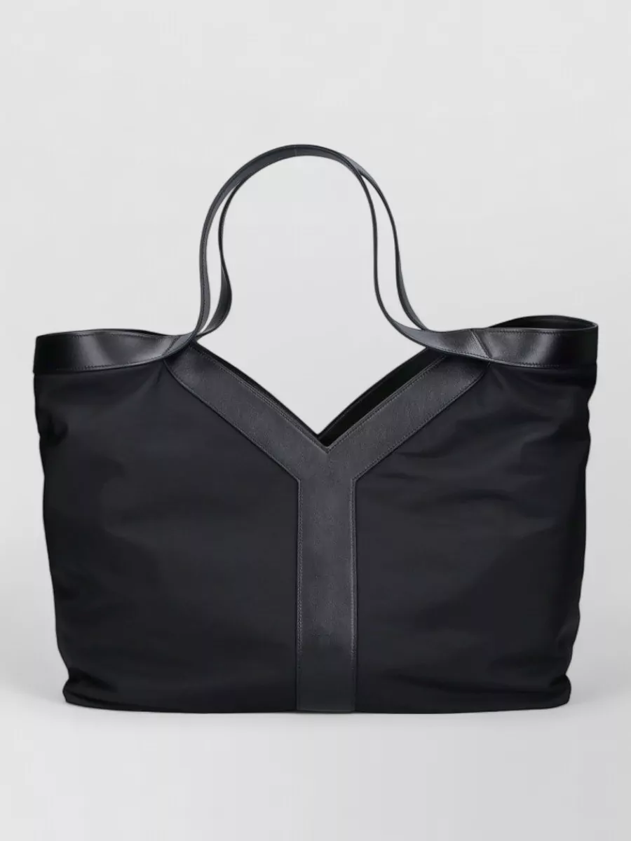Saint Laurent leather large shopping bag