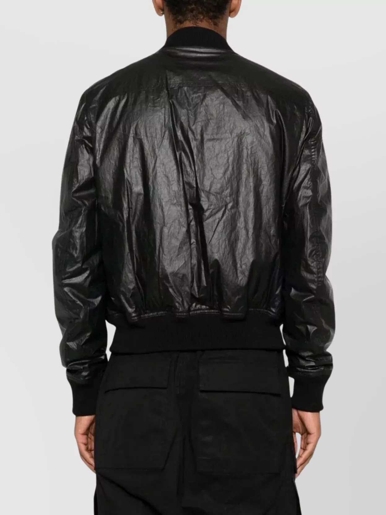 Rick Owens Flight Bomber Jacket Bauhaus Style