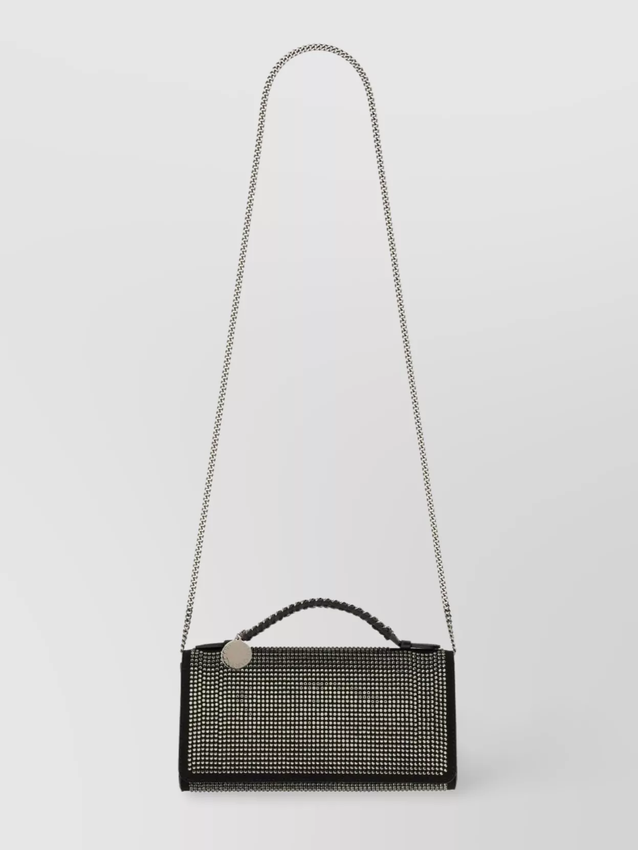 Stella Mccartney Shoulder Bag With Chain Strap And Stud Embellishments