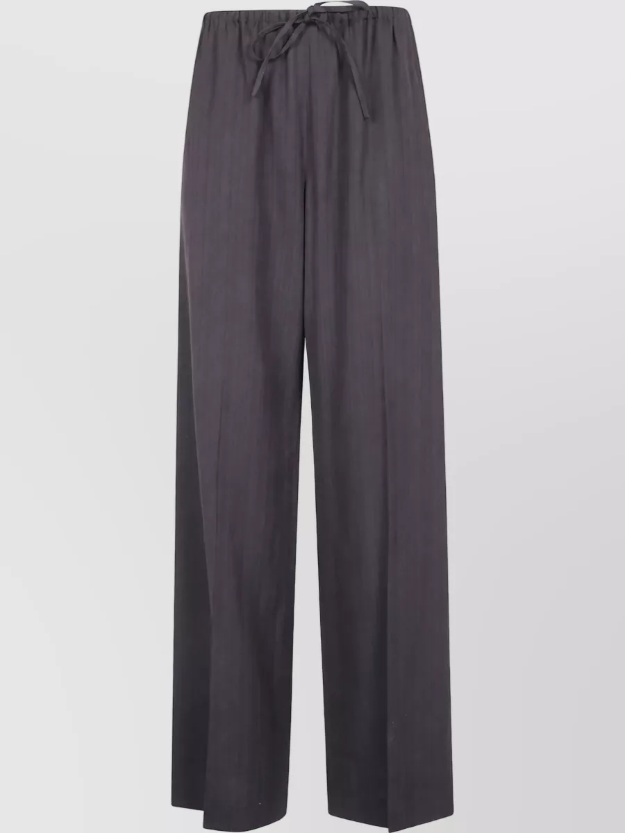 Dries Van Noten cotton puvis long trousers