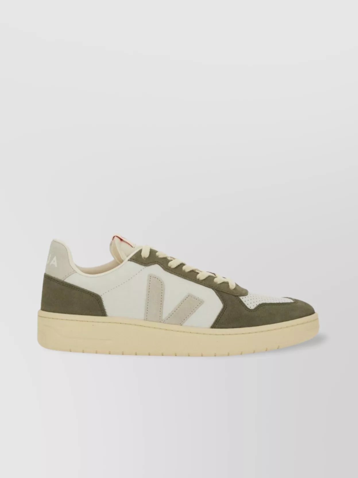 Veja Sneakers With Contrast Panels And Perforated Detailing