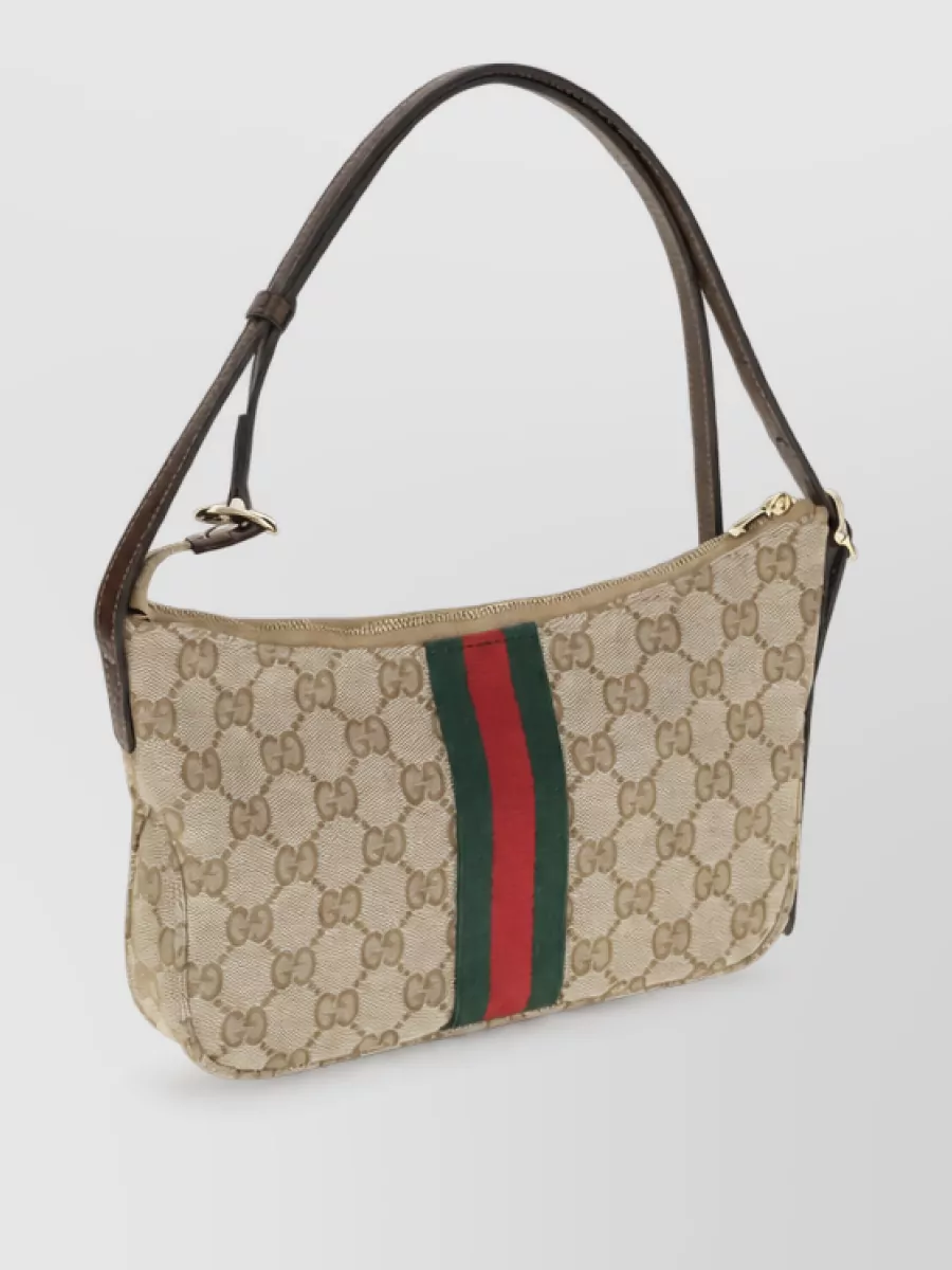 Gucci polyester clutch bag