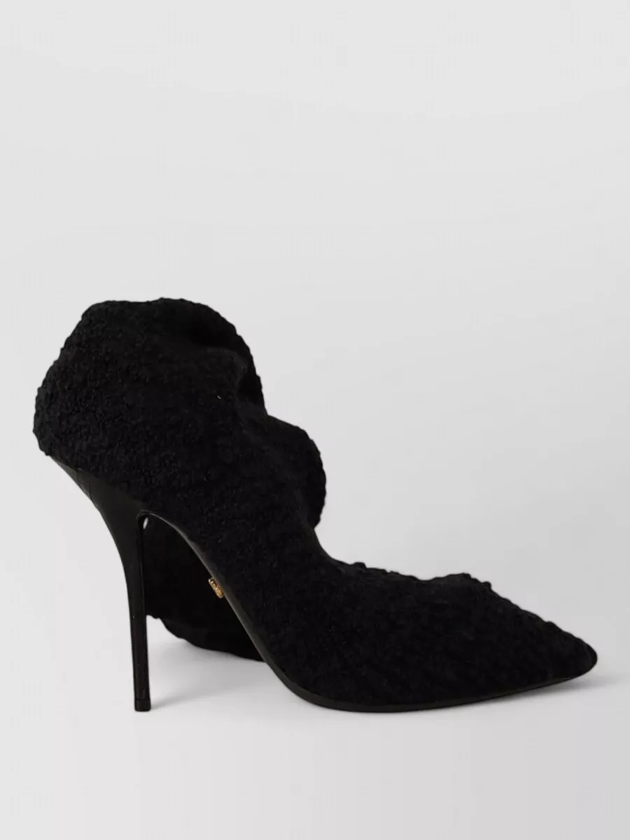 Dolce&Gabbana Shearling Knee-High Boots
