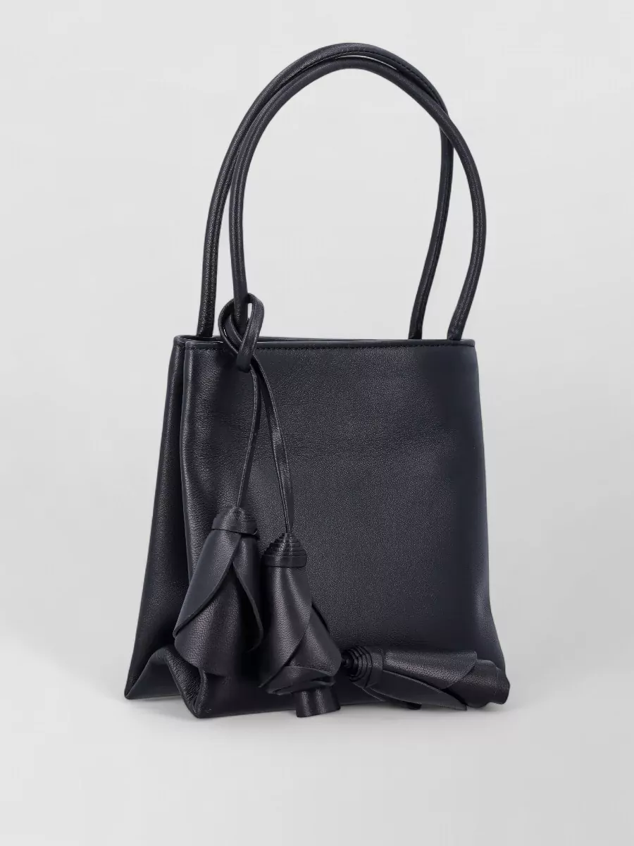 Magda Butrym Rose Small Leather Tote Bag