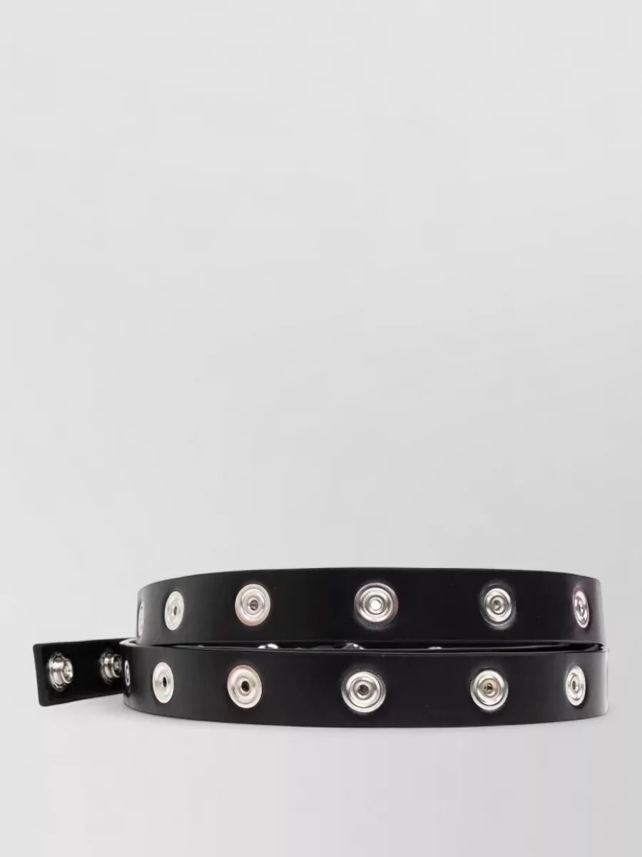 The Attico Belt Adjustable Length Metal Hardware Studs