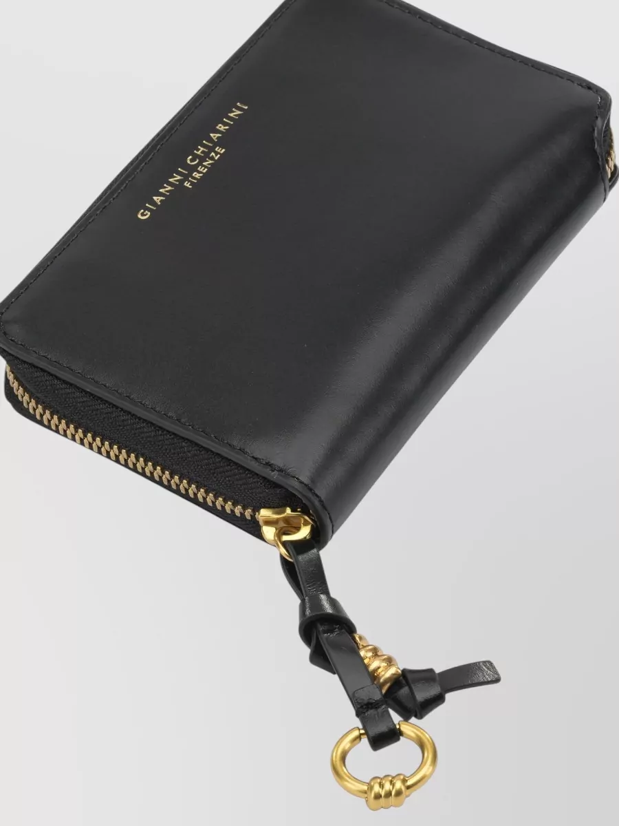 Gianni Chiarini Gold-Tone Hardware Wallets And Card Holders