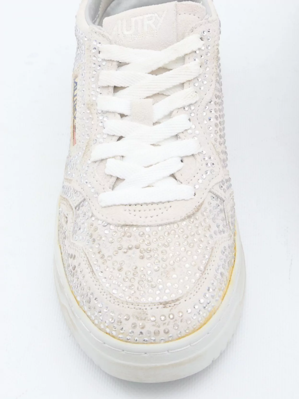 Autry Rhinestone Low Top Sneakers