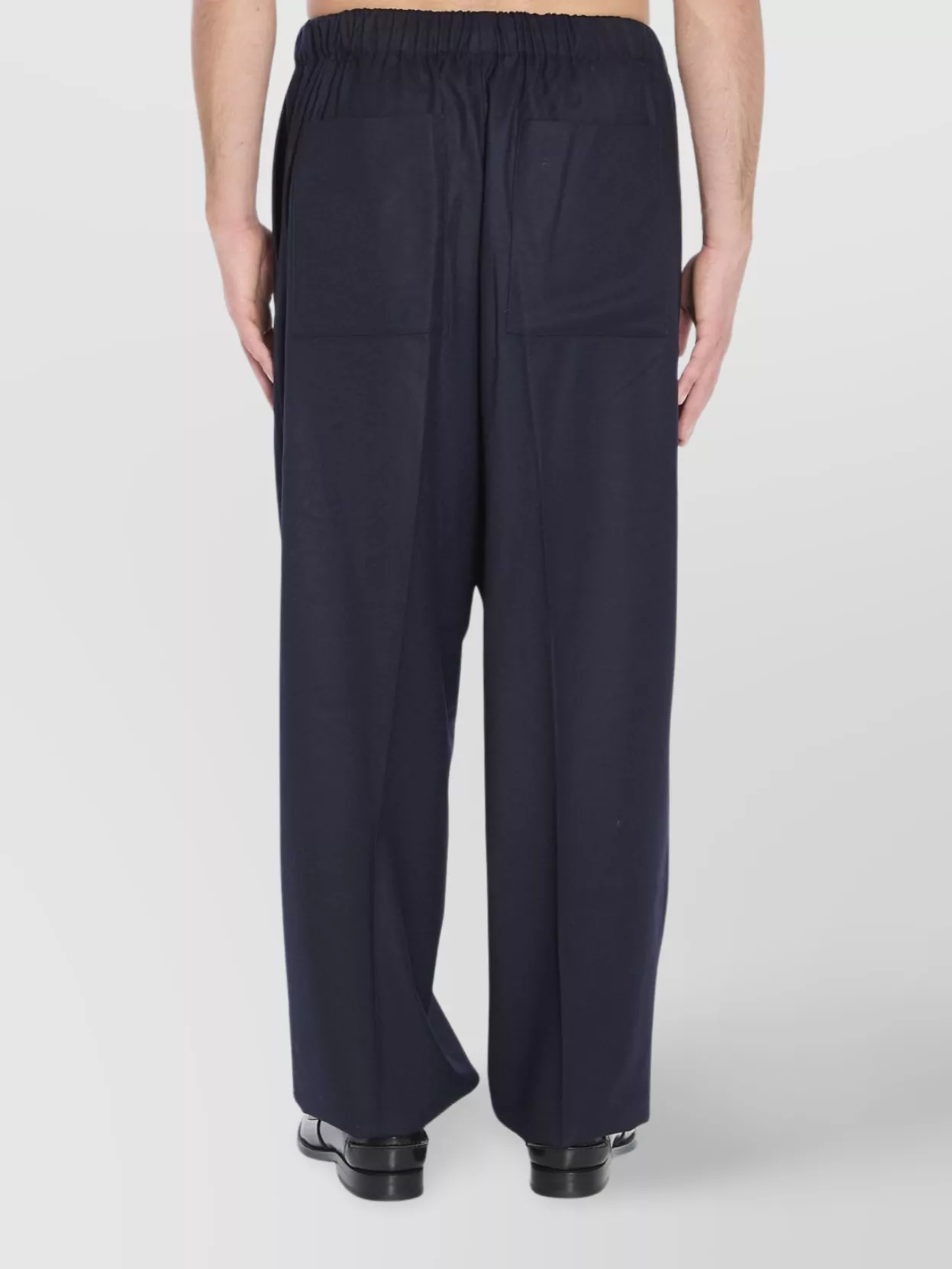 Jacquemus Tailored Relaxed Trousers Pleated