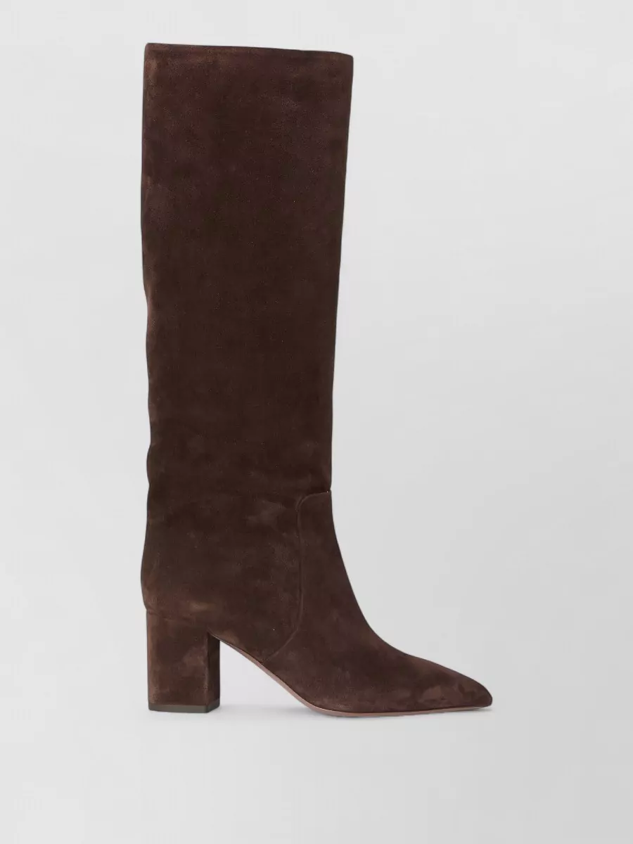 Paris Texas Leather Knee-High Boots