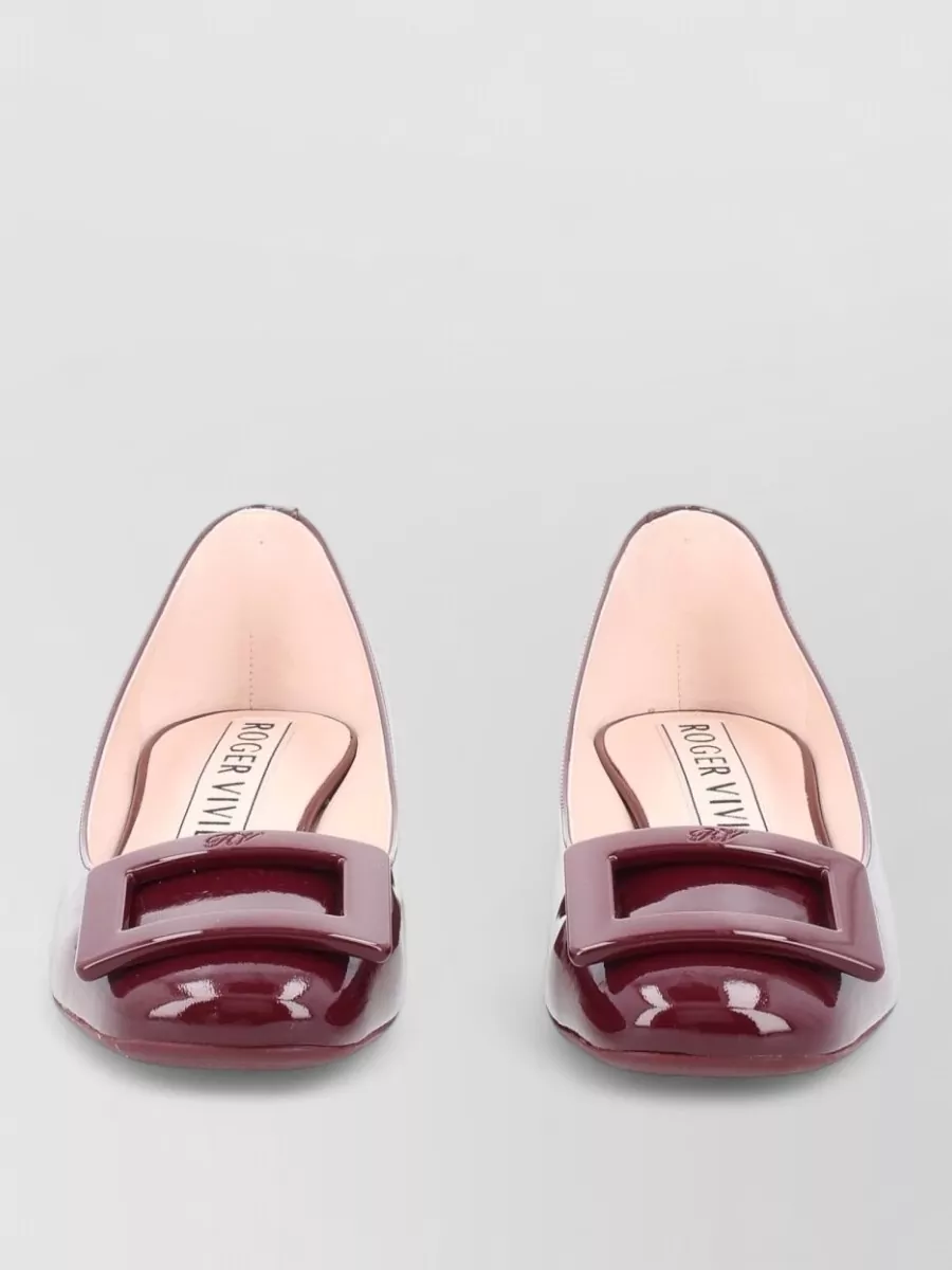 Roger Vivier Patent leather ballerina shoes