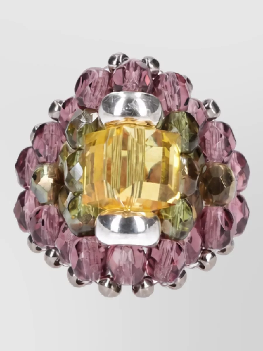 Needles glass ring