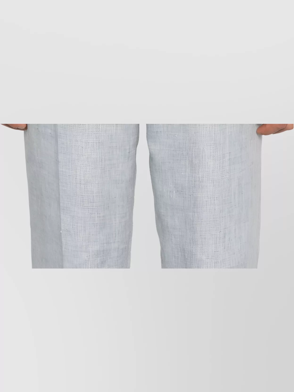 Brunello Cucinelli Light Grey Linen Single-breasted Suit