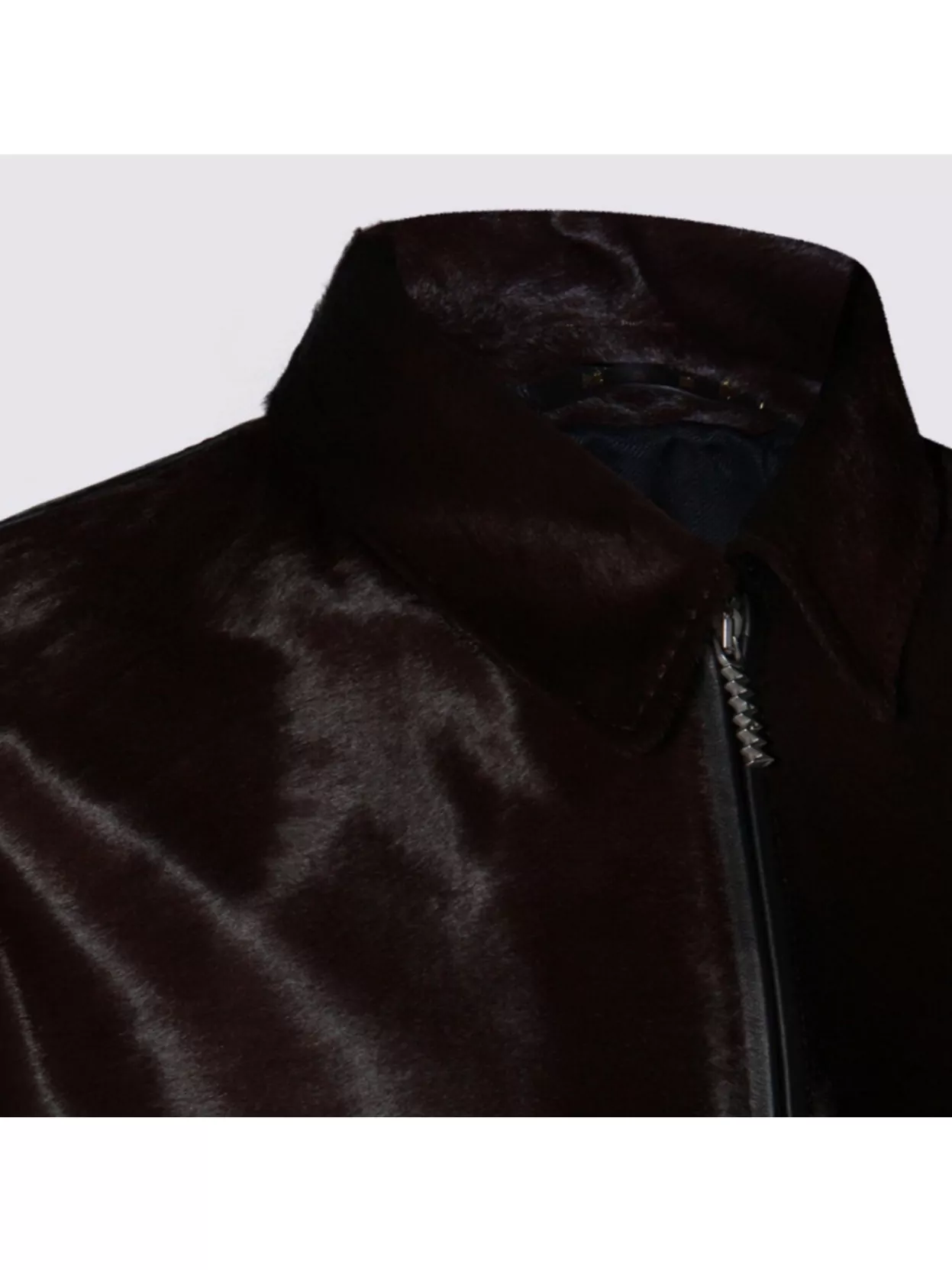 Marni Luxurious Leather Jacket Unique Sleeves