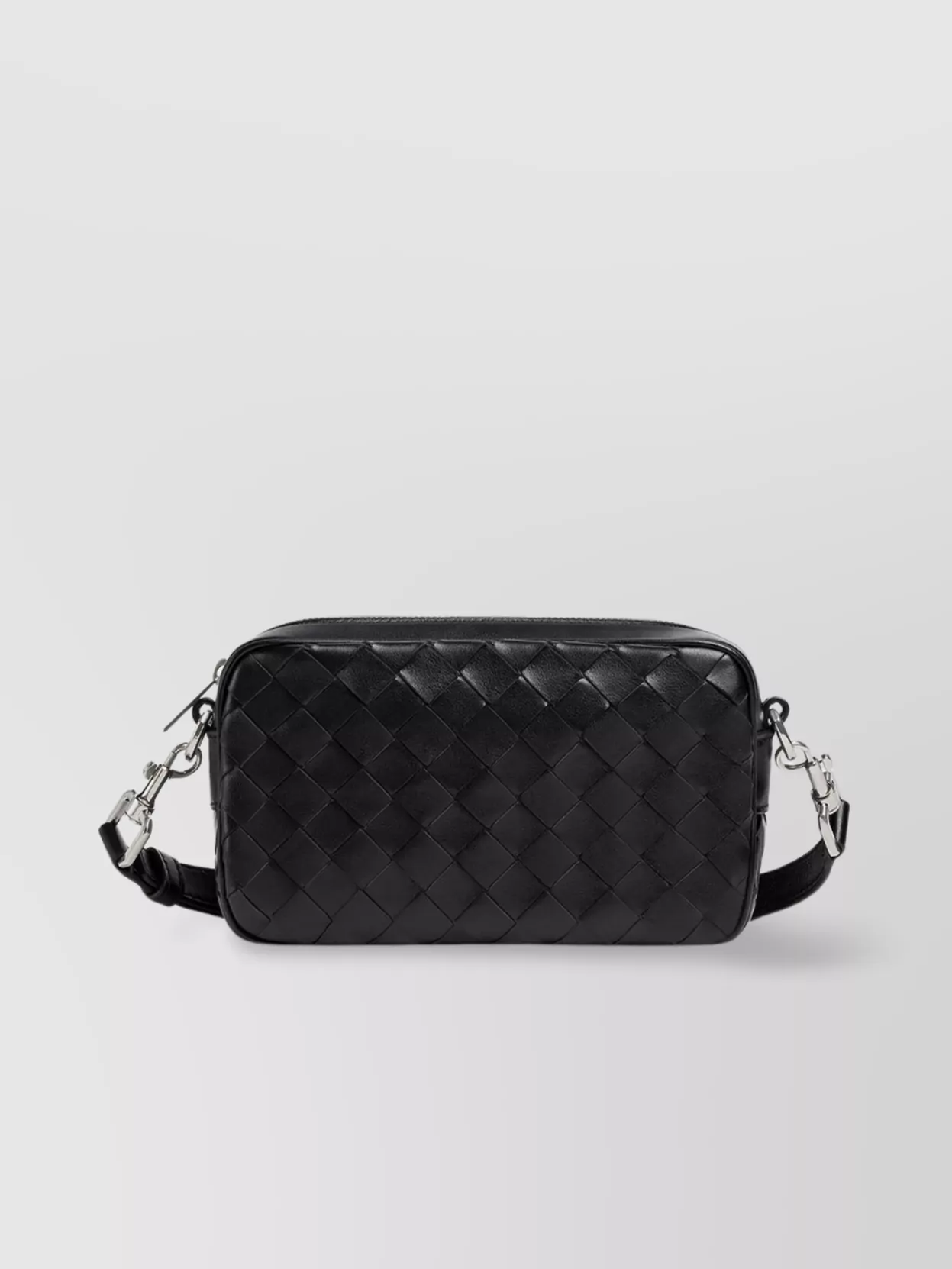 Shop Bottega Veneta Quilted Leather Mini Camera Bag With Detachable Adjustable Strap