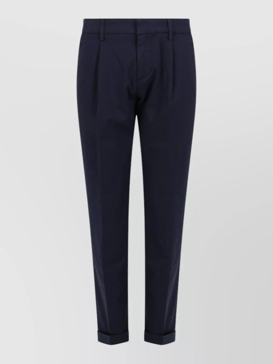 Fay slim-fit straight-leg trousers