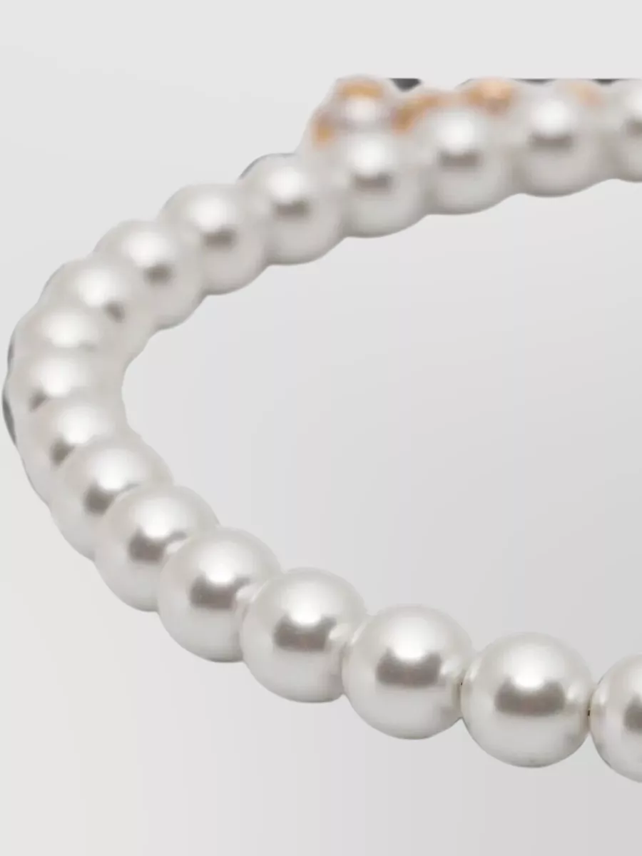 Casablanca Lotus Pearl Necklace