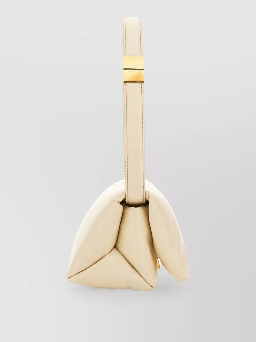 Marni Small Prisma Leather Clutch Bag