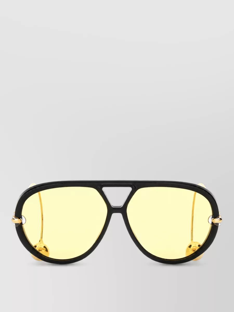 Bottega Veneta Aviator Drop Sunglasses