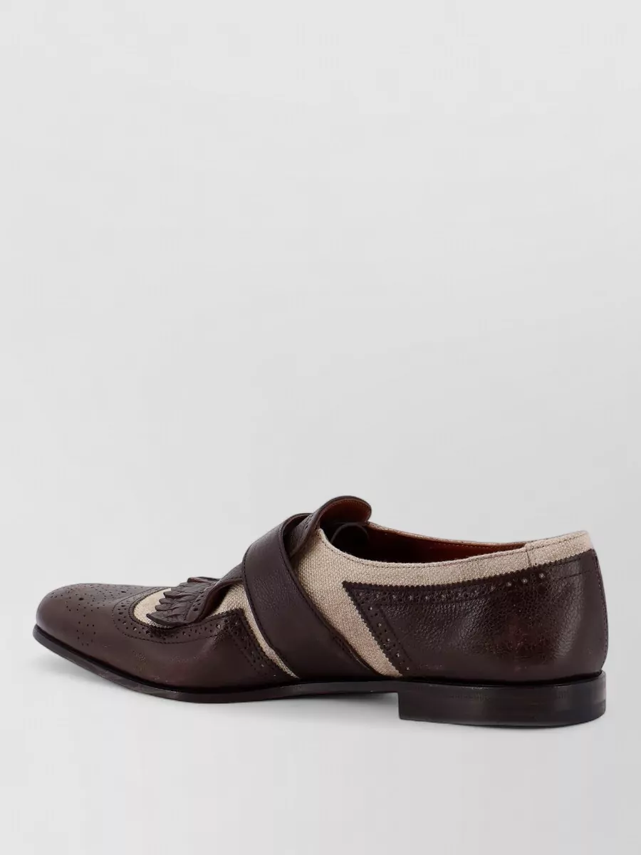 Church's Leather Monk Shoes