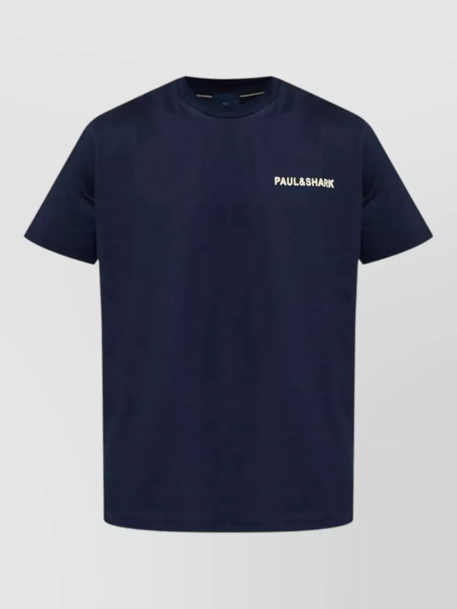 Paul & Shark logo cotton t-shirt