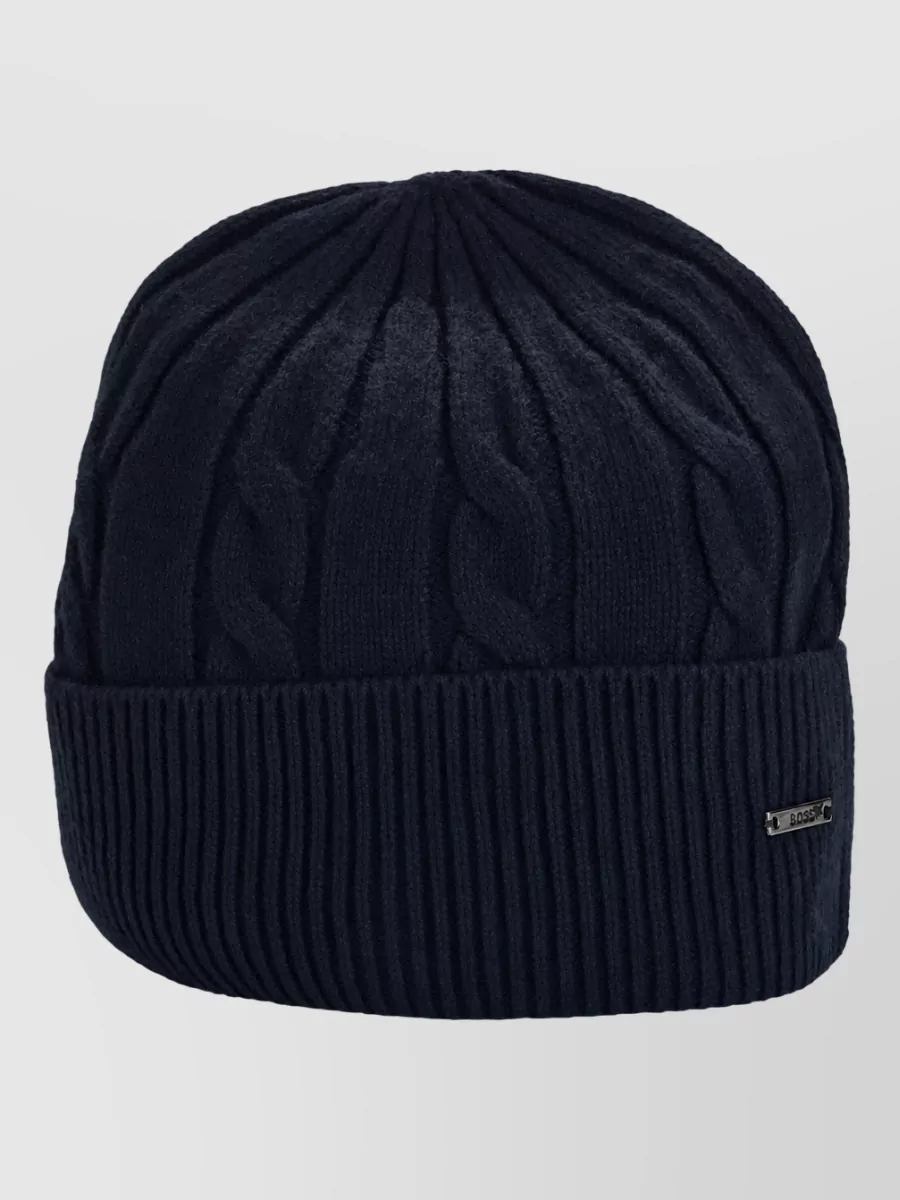 Boss cashmere wool beanie