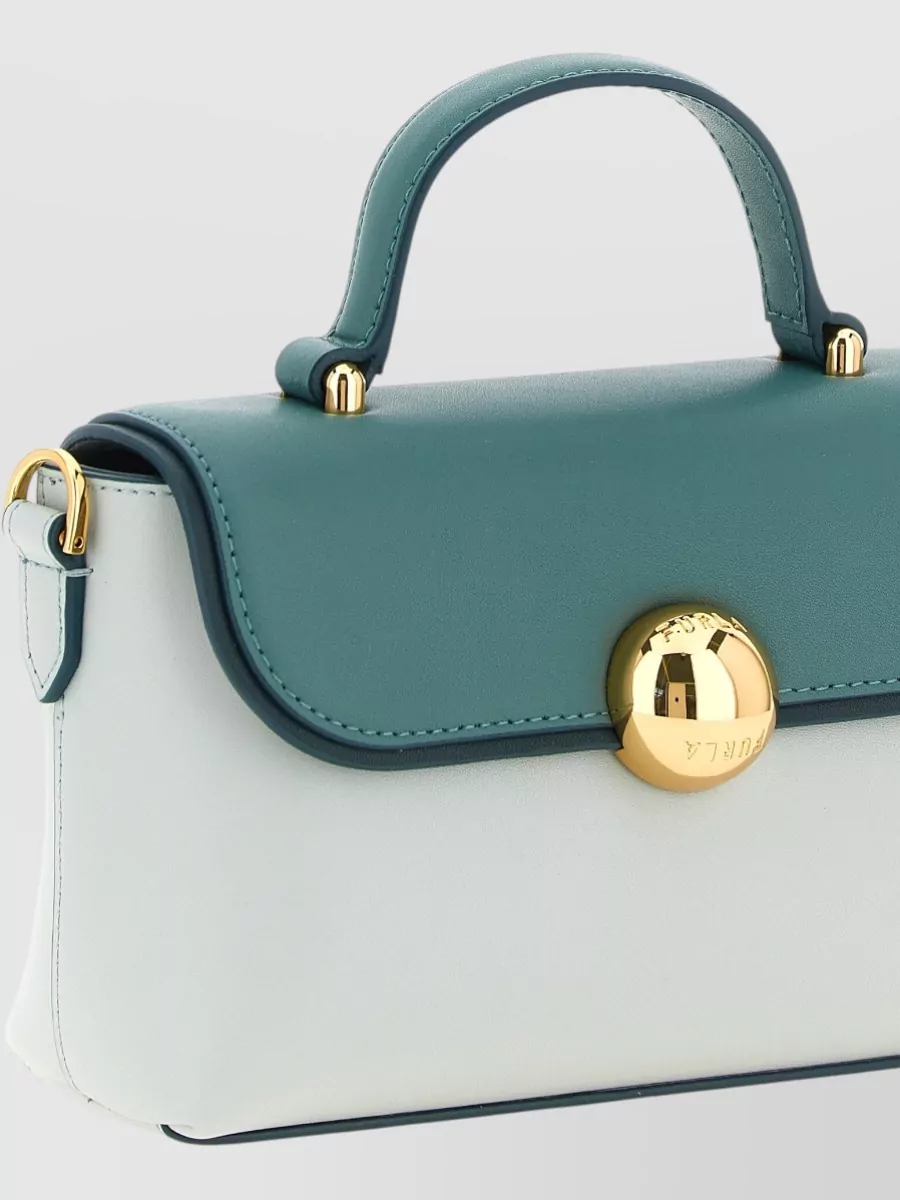 Furla Mini Leather Top Handle Bag