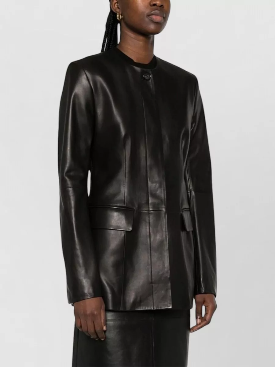 Totême Leather Coat