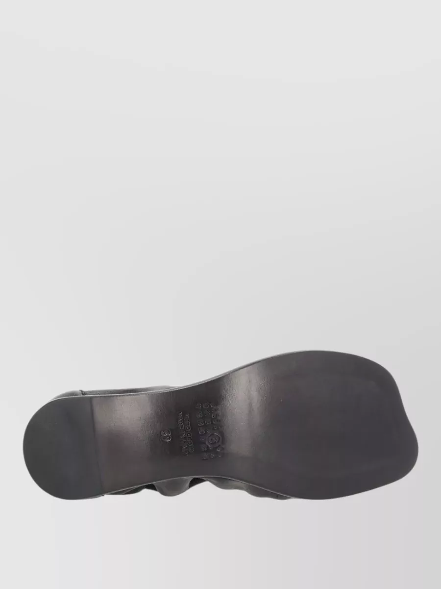 Mm6 Maison Margiela Leather Ballerina Shoes