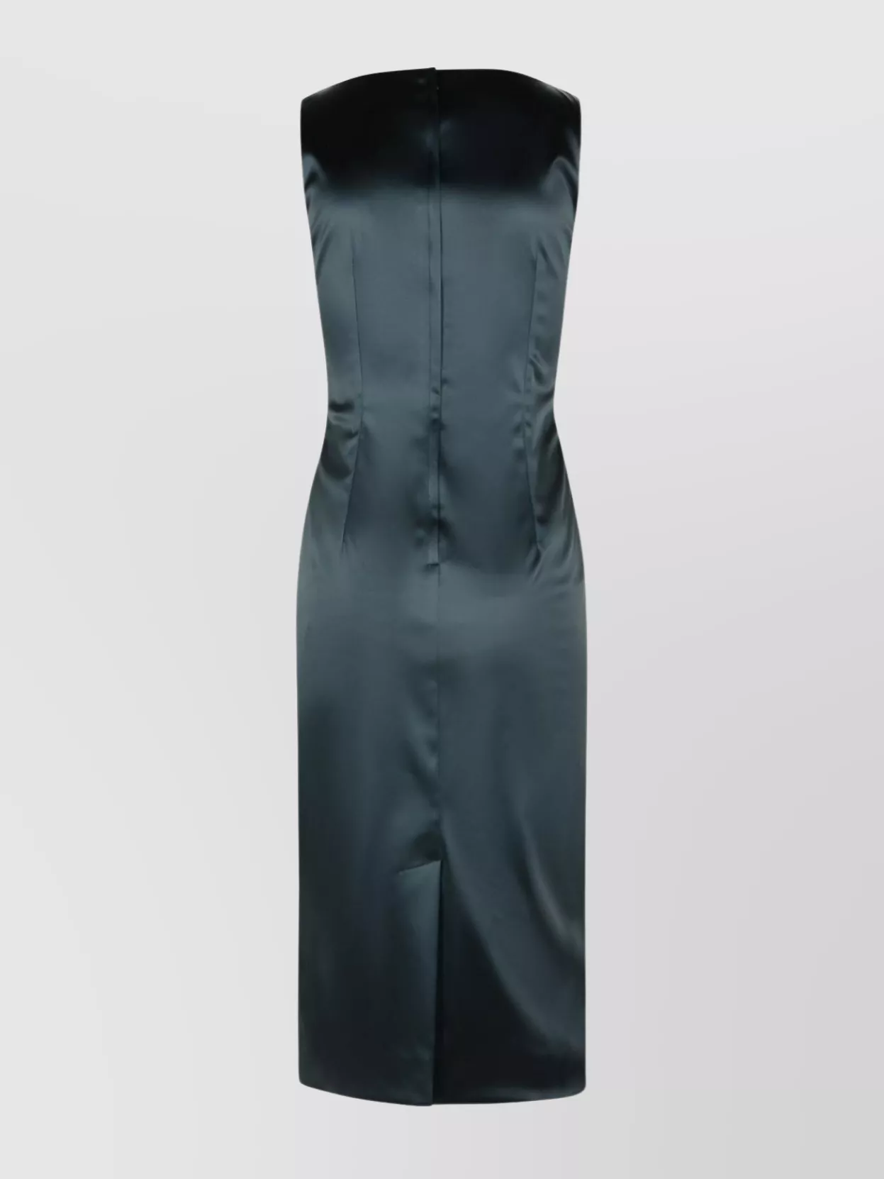 Dolce & Gabbana Acetate Blend Dress With Leopard Print Detail In Multi