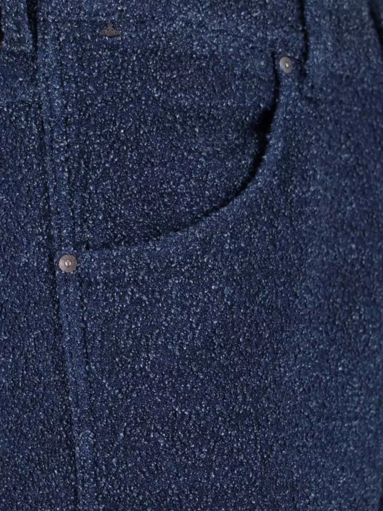 Vivienne Westwood Straight trousers with textured fabric and