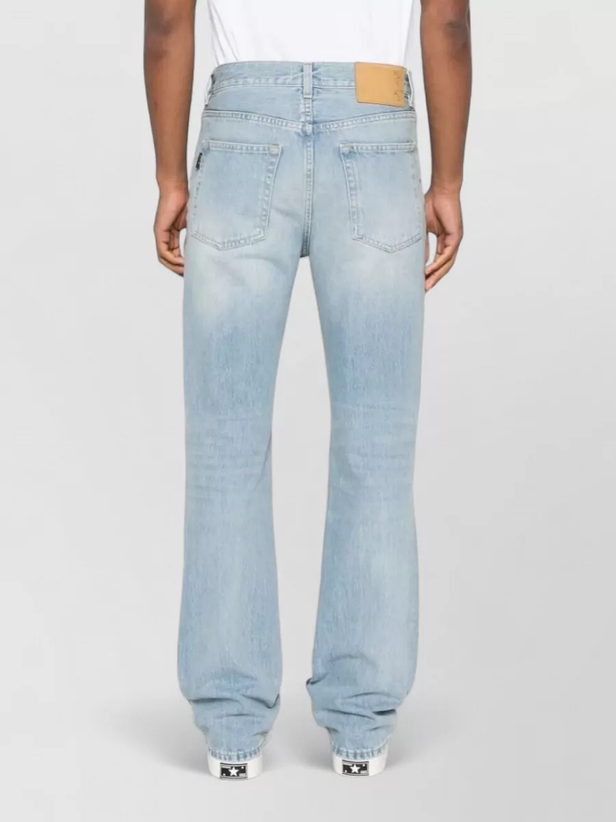 Haikure Fergus Straight Leg Denim Five Pocket Trousers