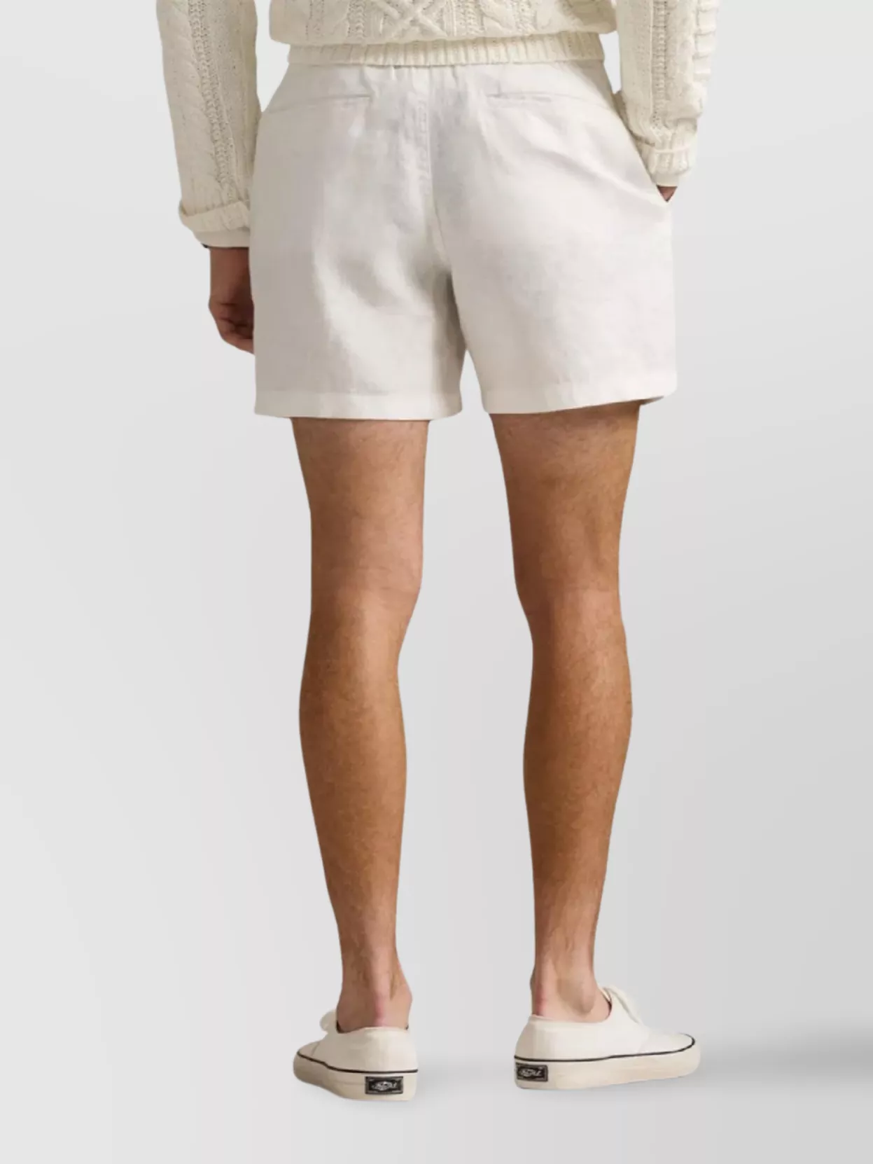 Polo Ralph Lauren Front Flat Shorts Elastic Waistband
