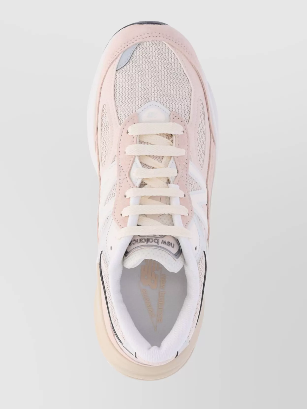 New Balance Low Top Sneakers With Mesh Panels And Rubber Sole In Pink