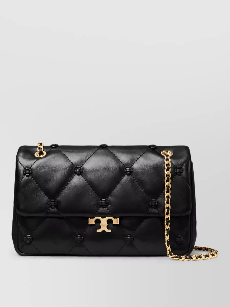 Tory Burch Small Lambskin Clutch Bag