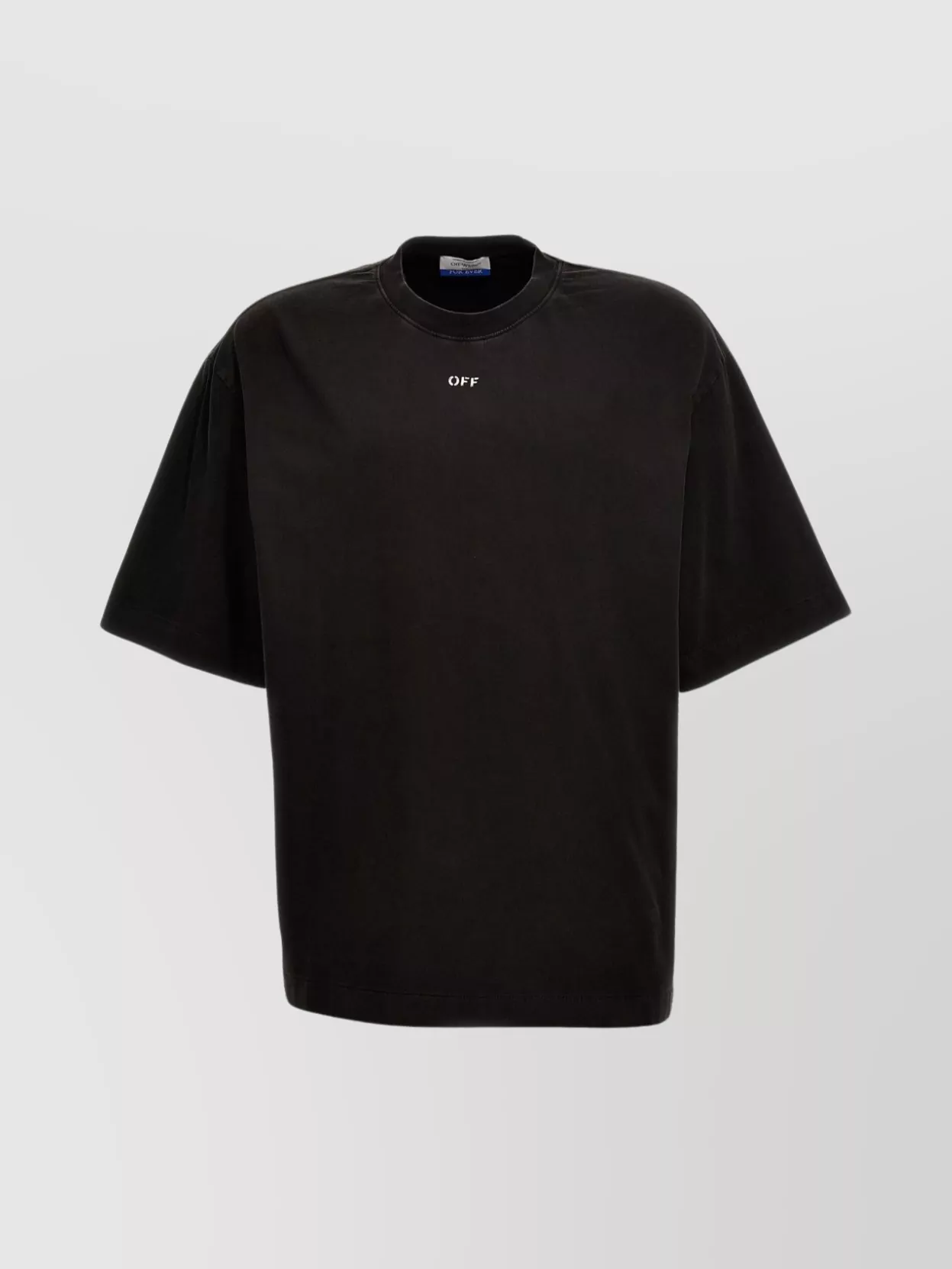 Off-white 'matthew' Crew Neck T-shirt In Black