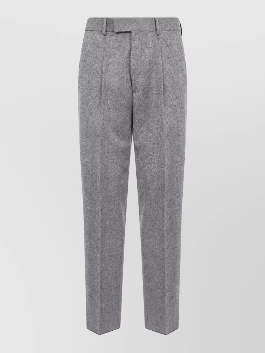 Zegna wool regular trousers